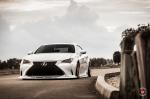 Lexus RC200t F-Sport on Vossen Wheels (ML-X3) 2018 года